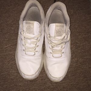 White Reebok classics